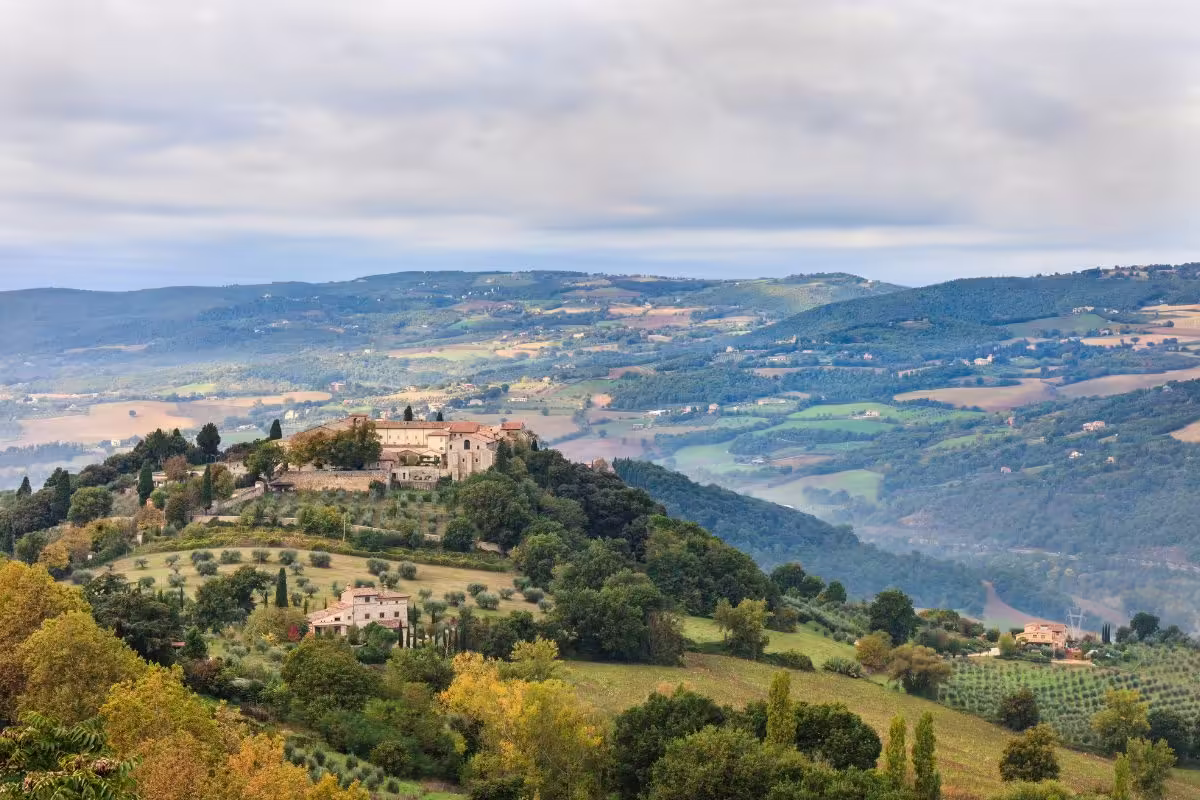 Umbria's beautiful landscape